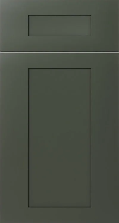 Green cabinet finish option