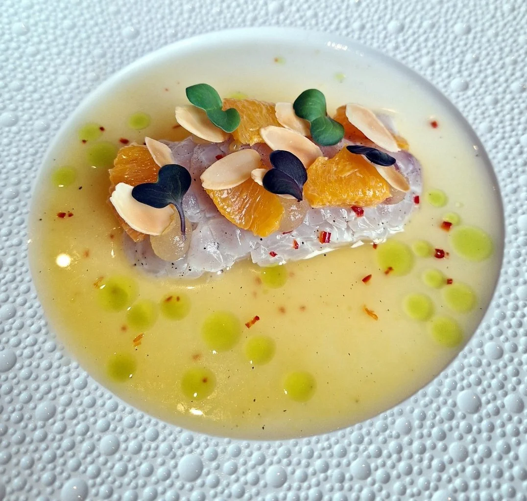 Ceviche van zeebaars bij ’t Jagthuijs