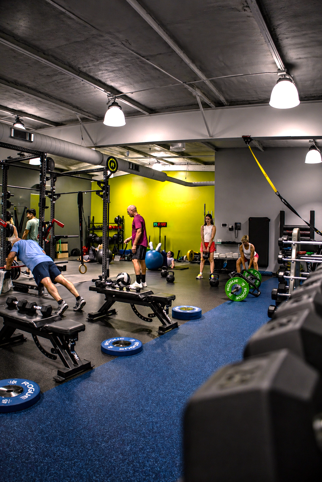 Group fitness class at Ripple Effect Wellness