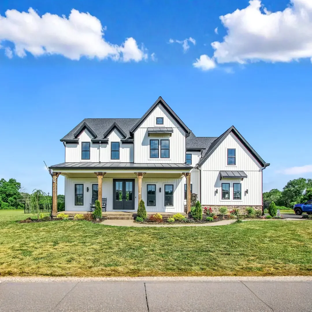 A well-maintained home exterior representing homeowner protection and contractor work