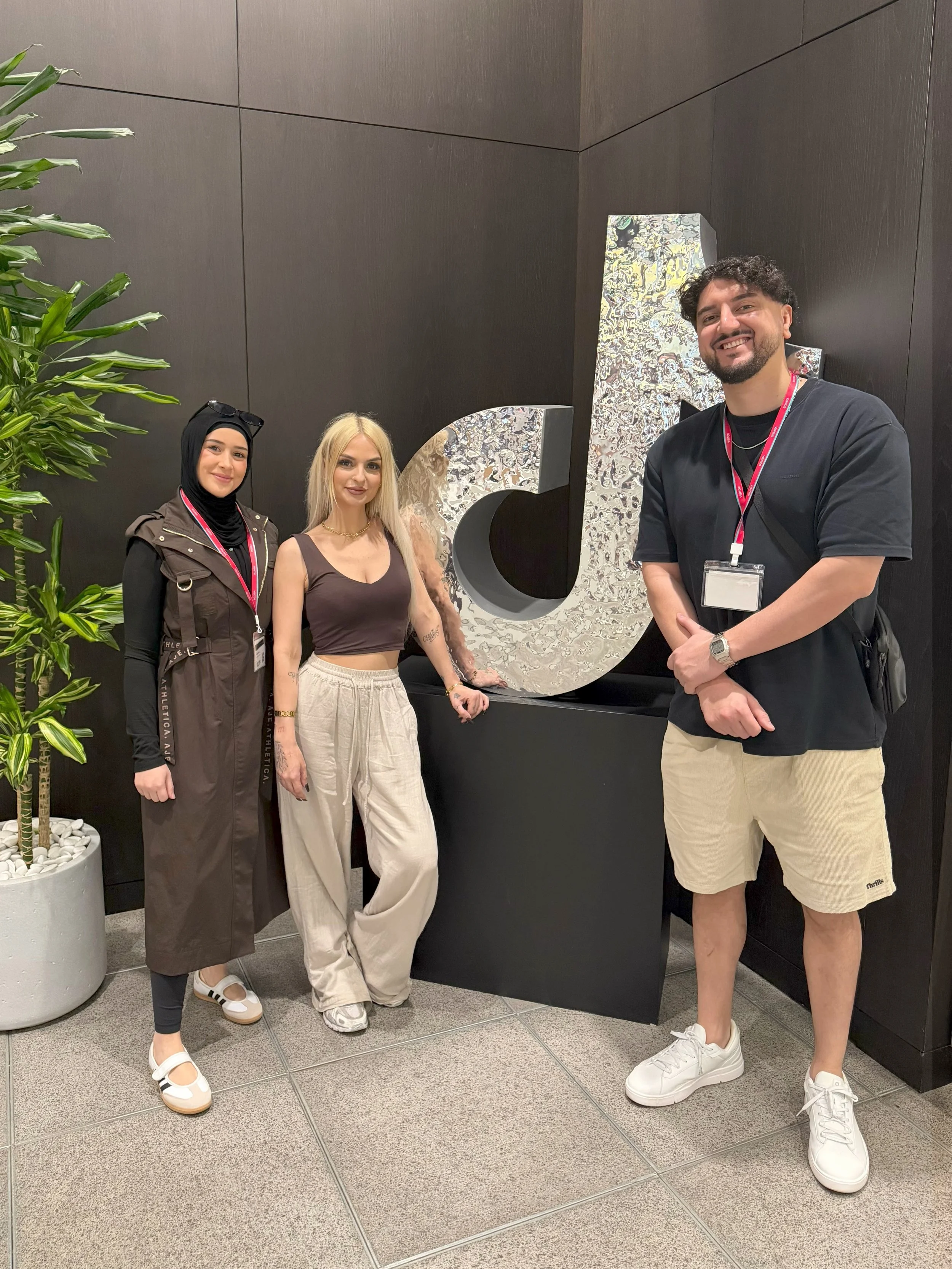 Stream Chasers team visiting TikTok HQ in Los Angeles