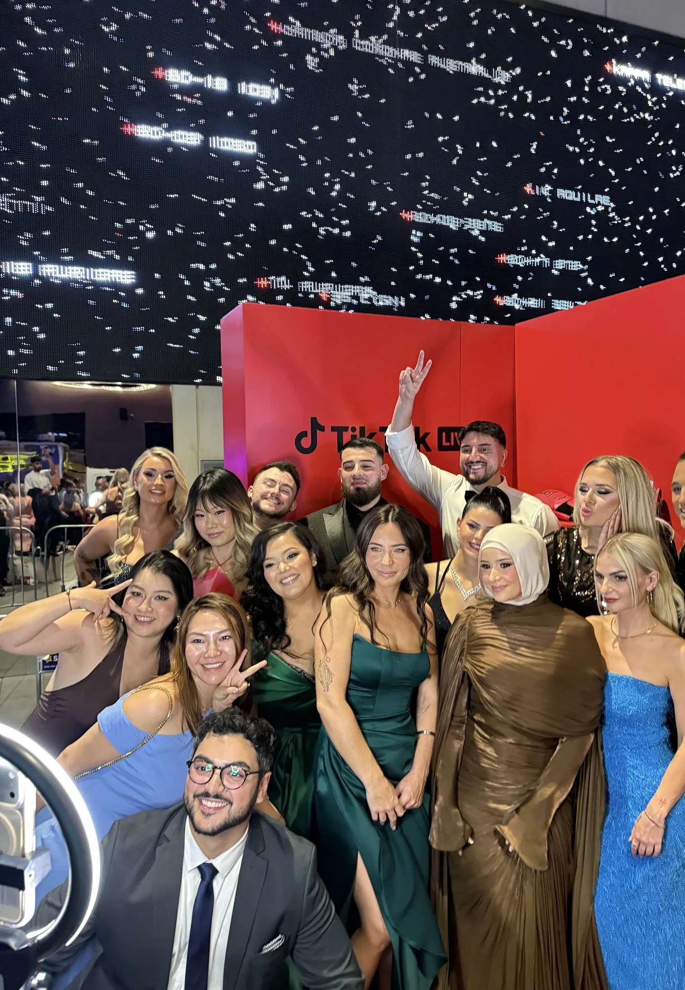 Stream Chasers creators together at the TikTok Awards 2025
