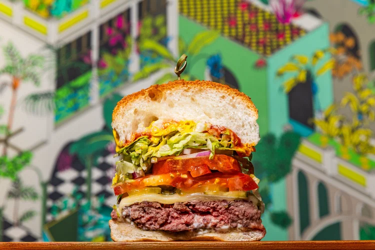 Cheeseburger from The Babe catering menu