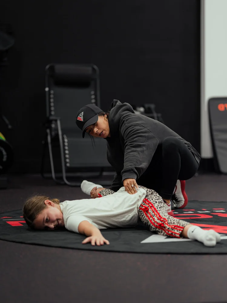 Clinician providing hands-on treatment