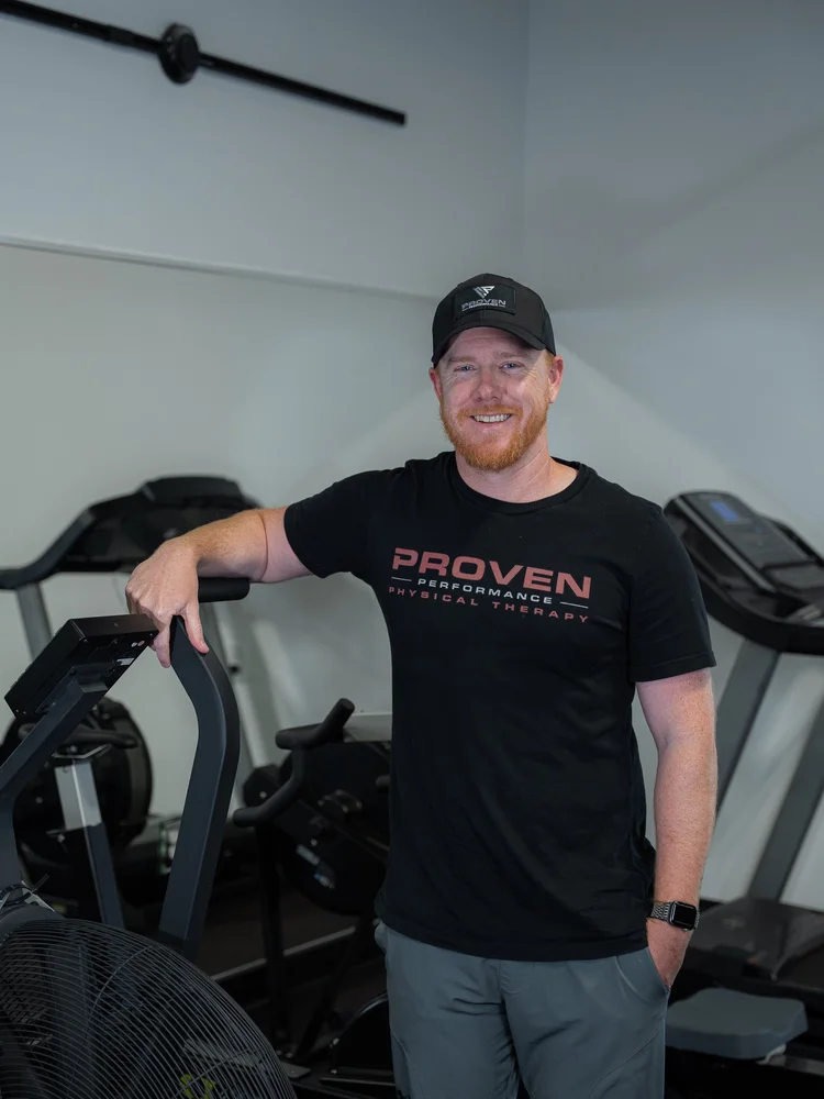 Proven Performance team member relaxing in the clinic