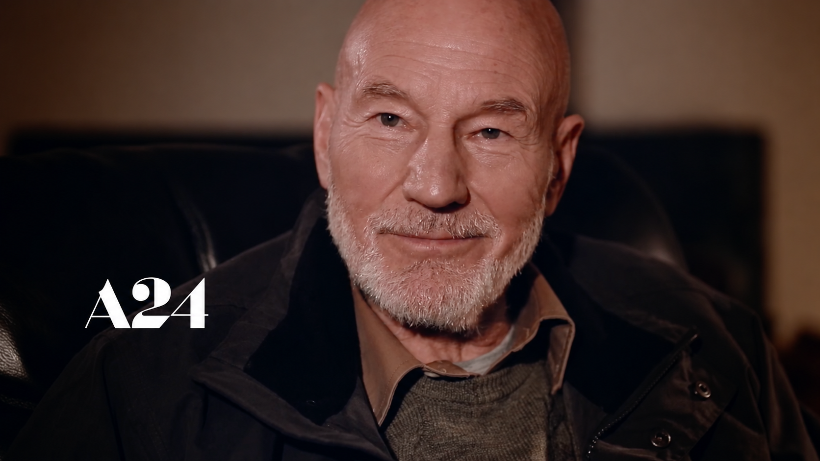 Patrick Stewart interviewed about his role in Green Room for A24