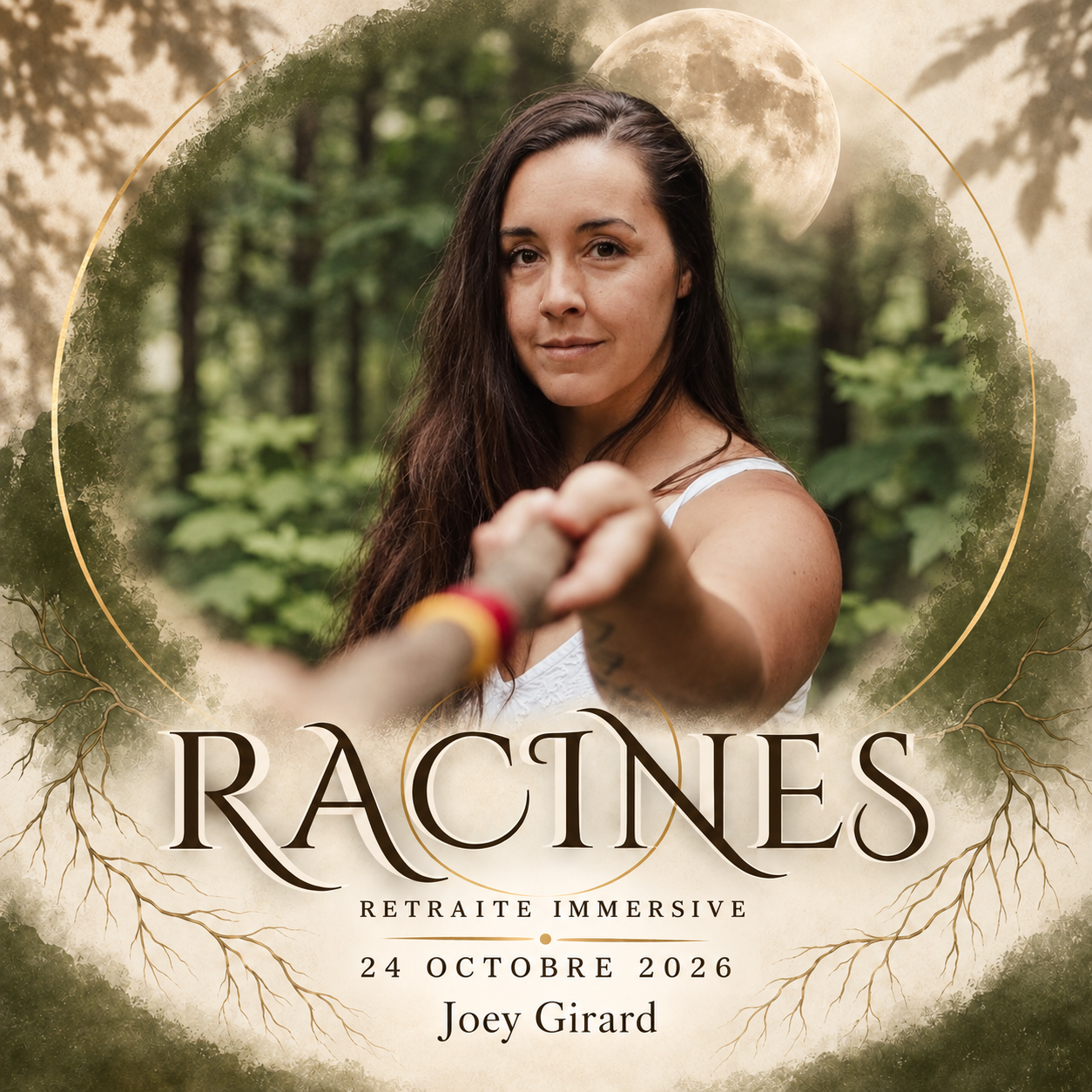 Joey Girard — retraite RACINES du 24 octobre 2026