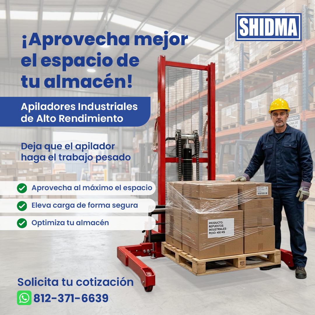 Apiladores Hidraulicos SHIDMA