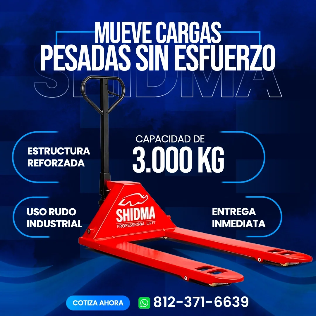 Venta de Patin Hidraulico 3 Toneladas en Monterrey