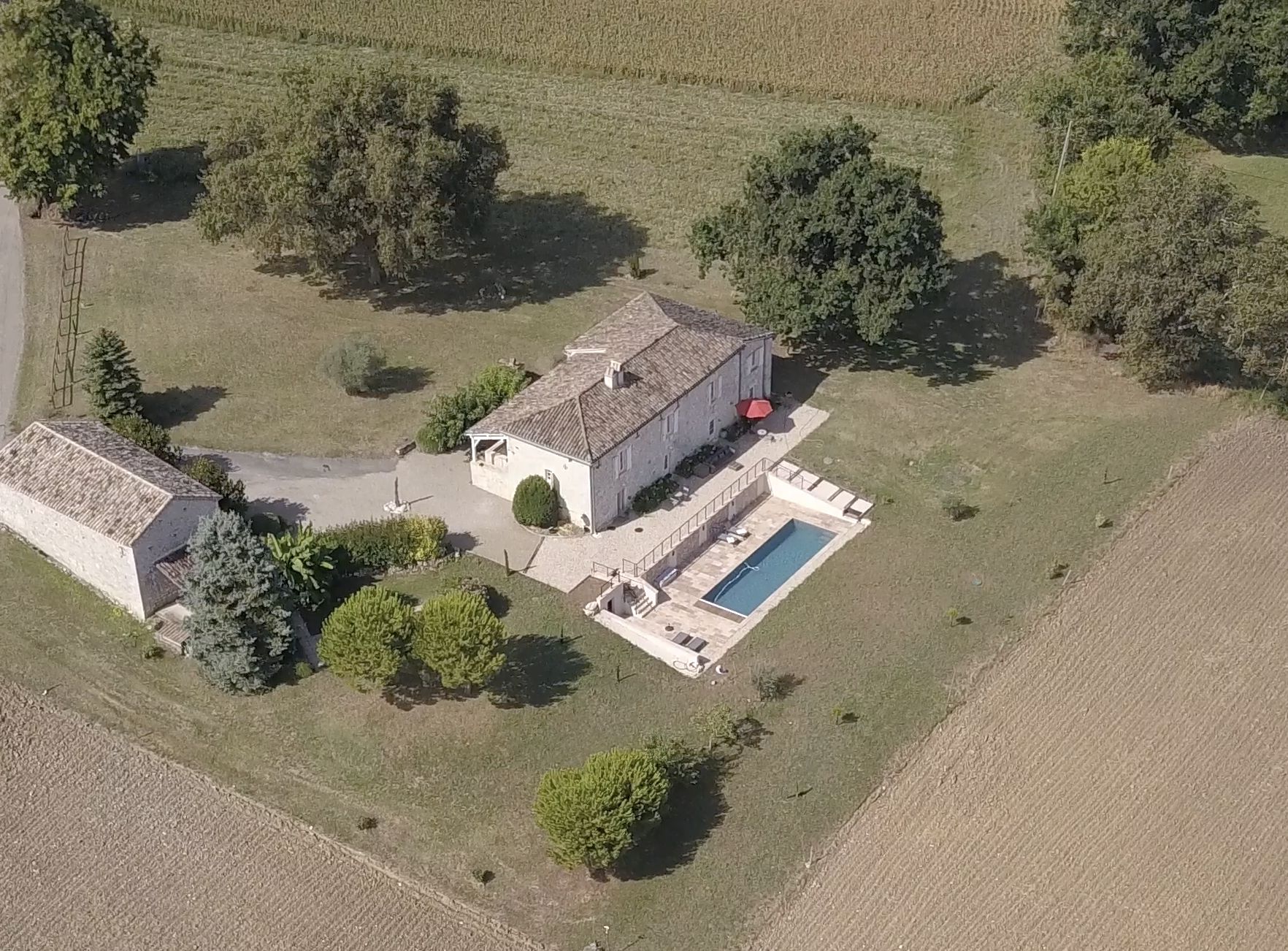 Vue de la propriété