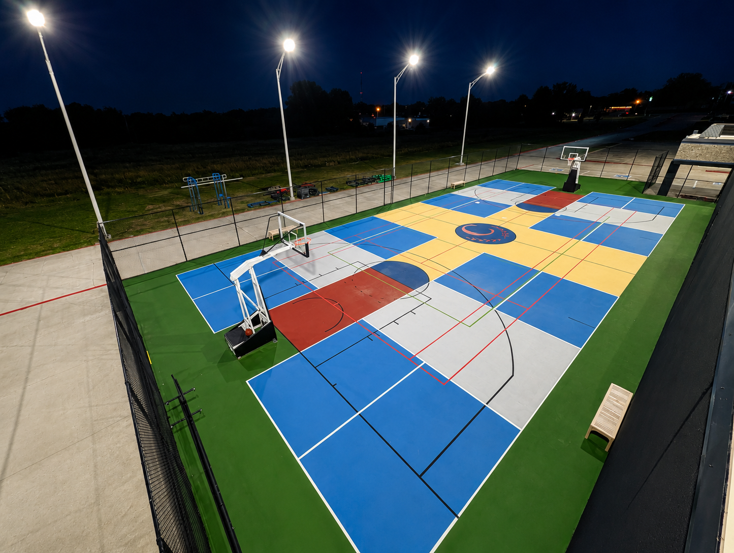 Copelands outdoor reservable courts