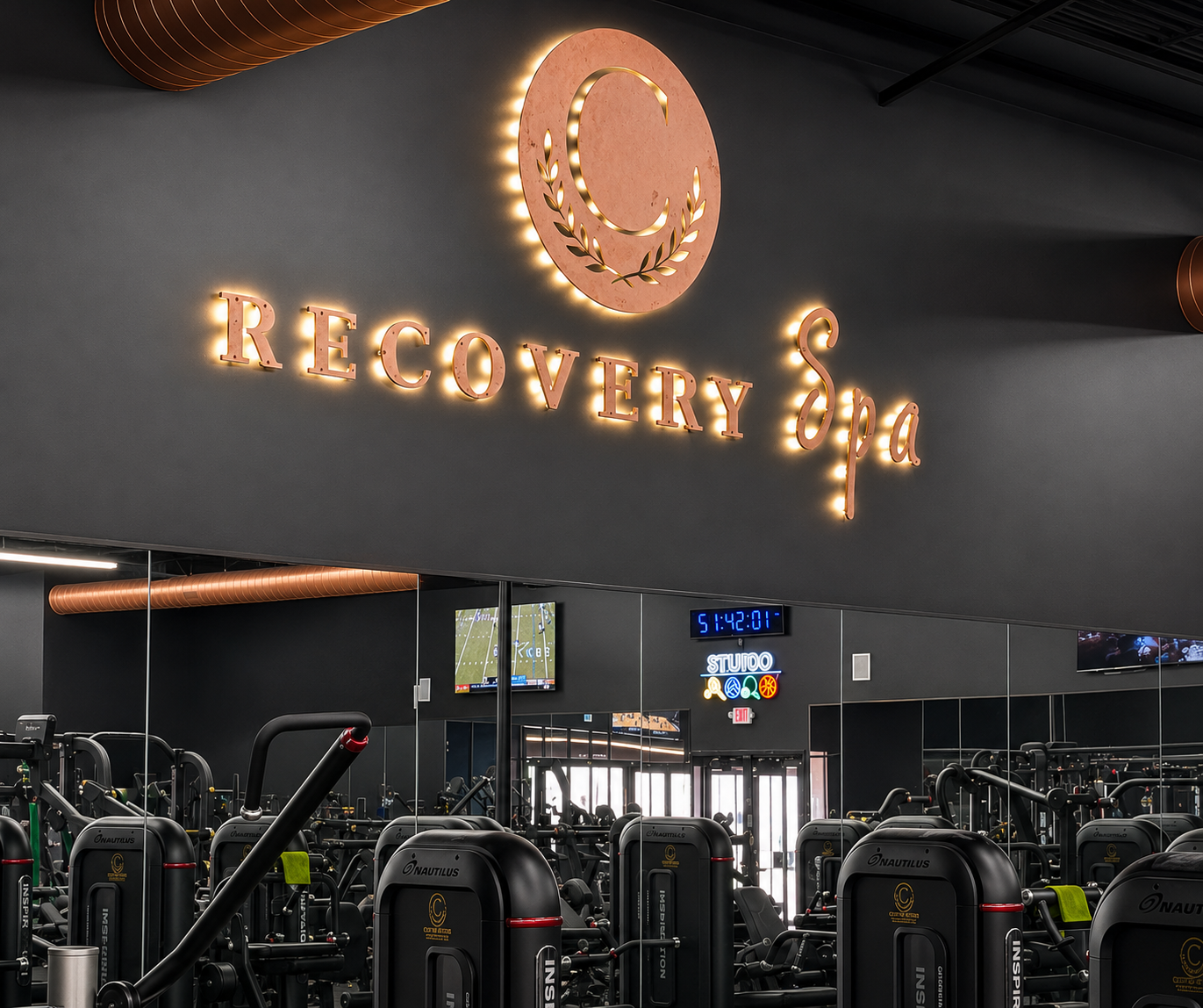Recovery spa detail