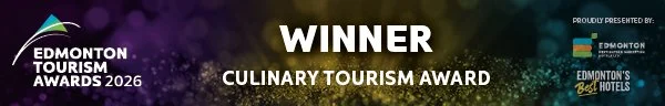 Edmonton Tourism Awards 2026 winner, Culinary Tourism Award, for the Dragon Food Tours