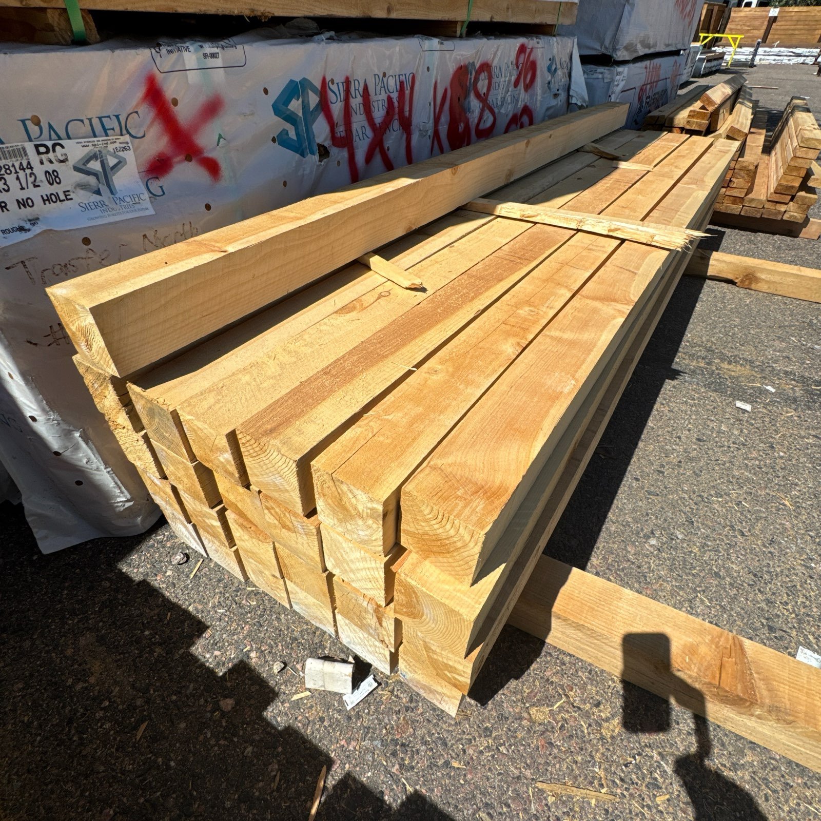 4X4X8 Premium Incense Cedar Fence Posts