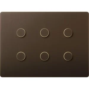 Alisse, Aged Bronze keypad finish
