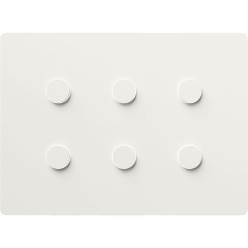Alisse keypad in Architectural White