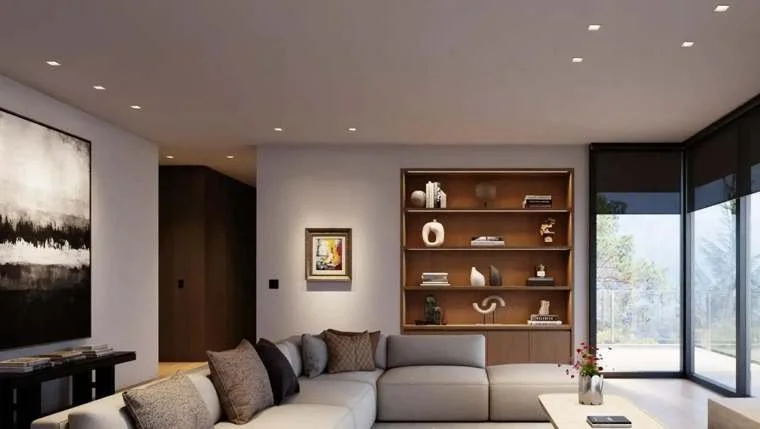 Rania D2 downlights used in several rooms of a home
