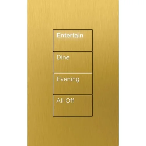 Palladiom keypad in Satin Brass