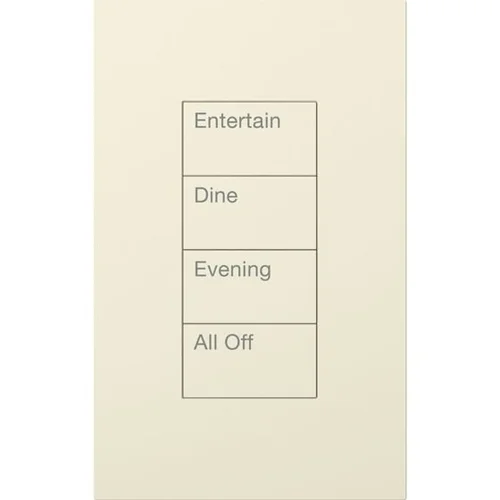 Palladiom keypad in Light Almond