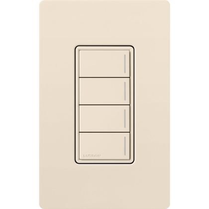 Sunnata keypad in Gloss Gloss Light Almond