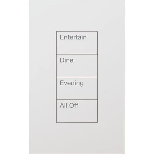 Palladiom keypad in White
