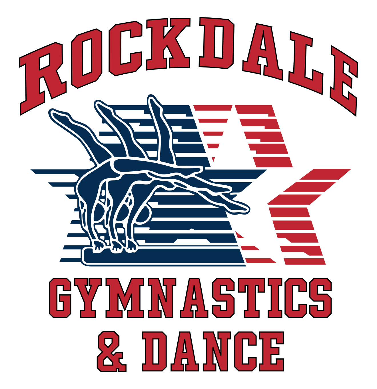 Rockdale Gymnastics logo