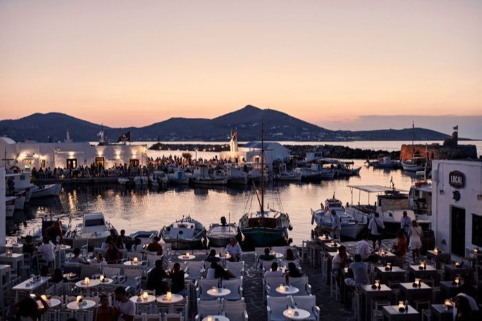 Evening — Paros
