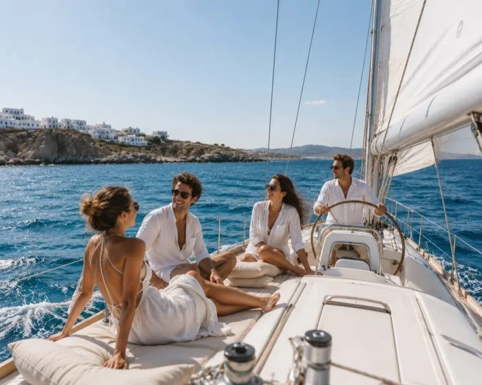Sailing the Cyclades