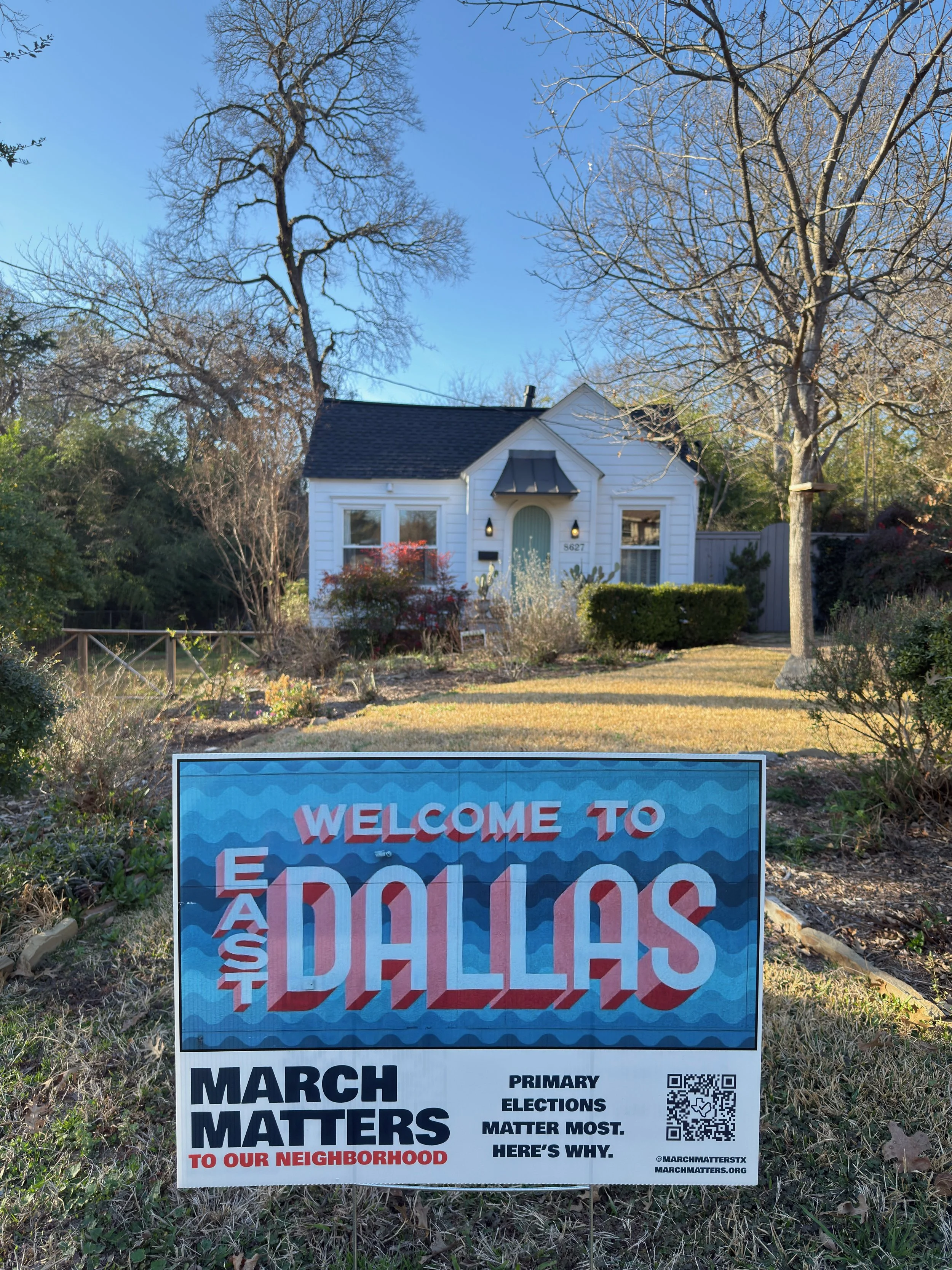 East Dallas Yard Sign 2