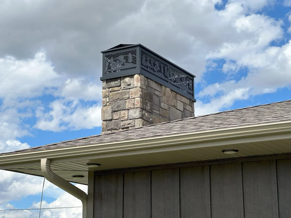 Custom chimney cap