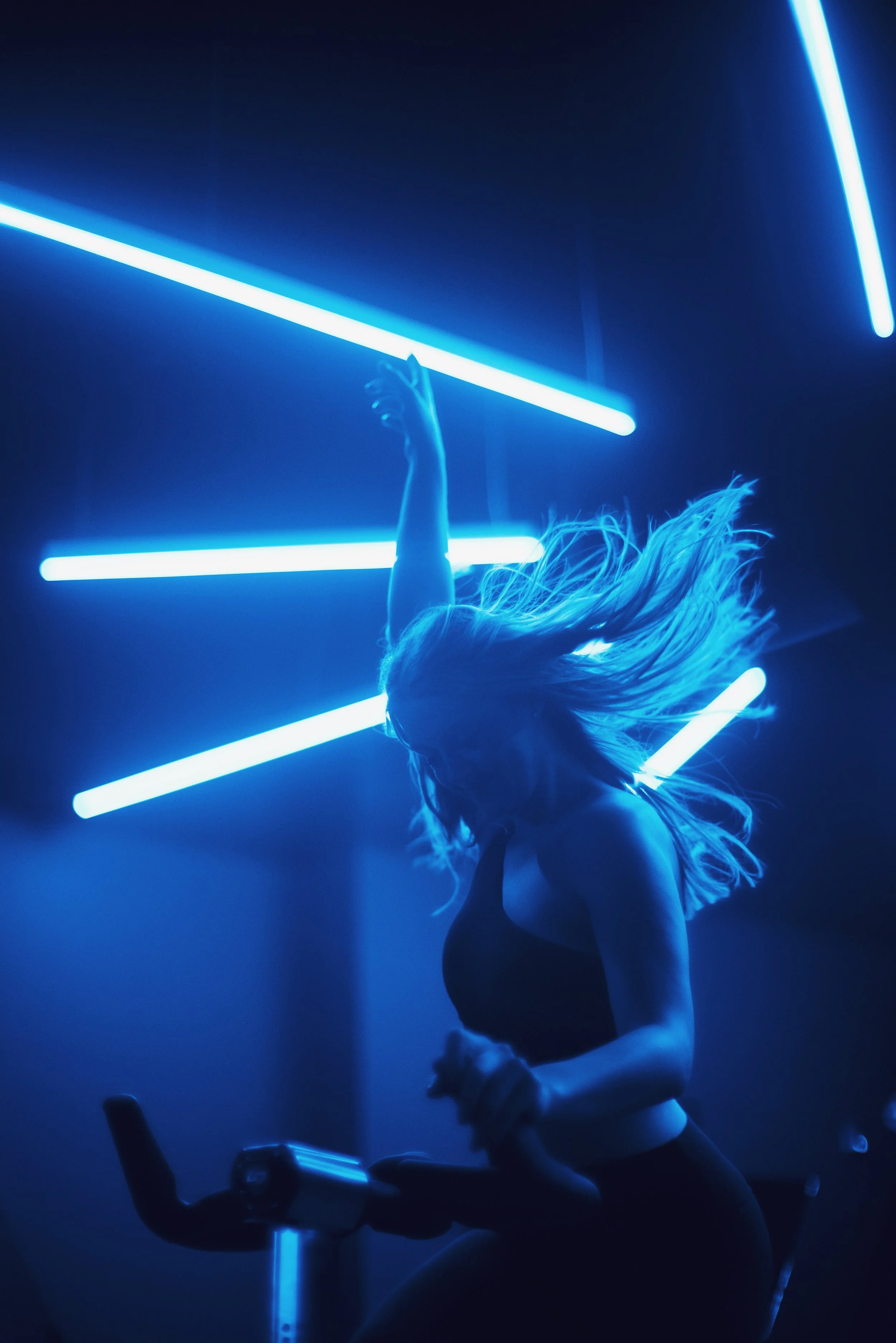 Metric spin class at Studio Verso