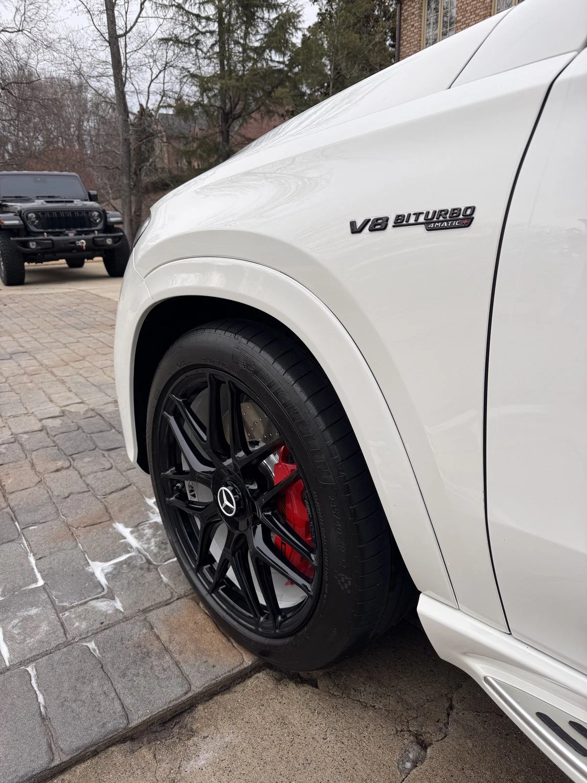Mercedes-Benz GLE wheel detail at a Gen. Detailing appointment in Vestavia Hills