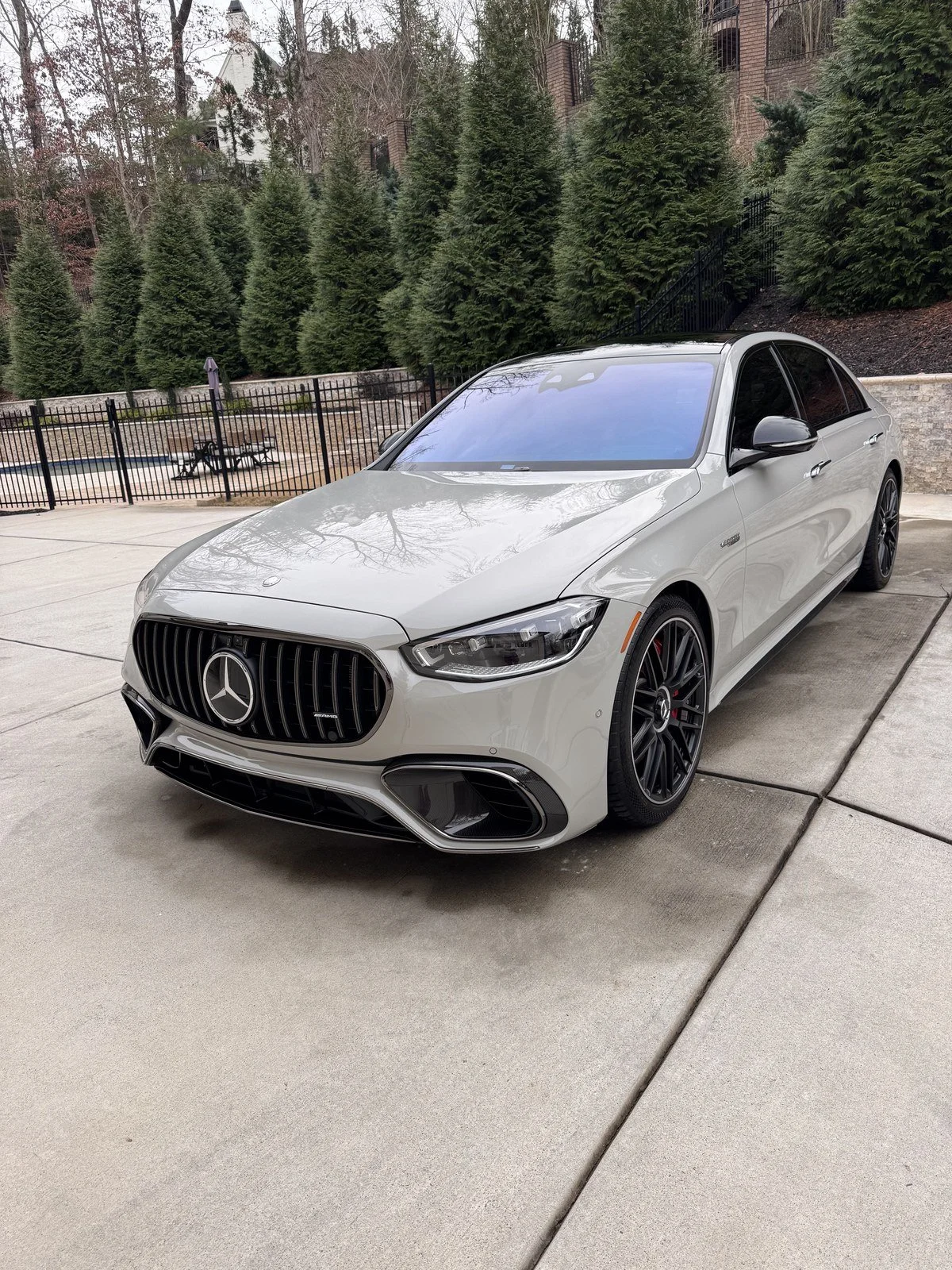 Mercedes-Benz S-Class exterior finish at a Gen. Detailing appointment in Marietta