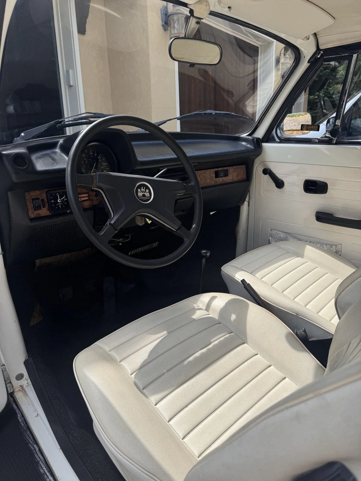 Volkswagen Beetle finished cabin at a Gen. Detailing appointment in Sandy Springs