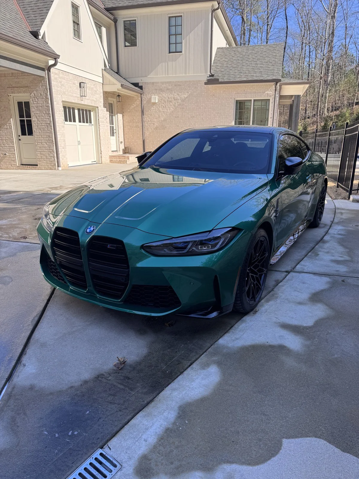 BMW M4 Competition exterior finish at a Gen. Detailing appointment in Grayson