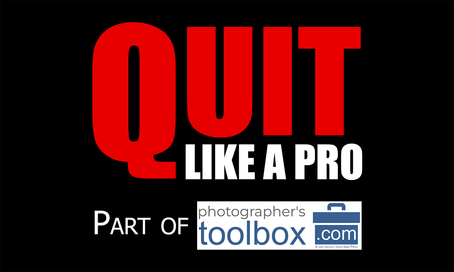 Photographer&#39;s Toolbox