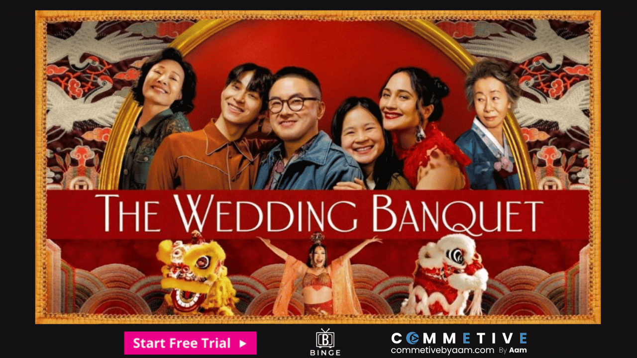 The Wedding Banquet 2025 queer film on Binge