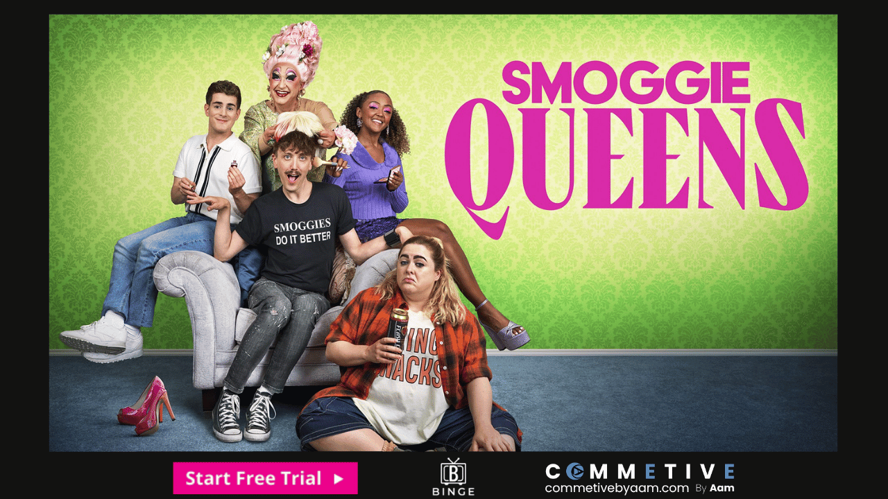 Smoggie Queens queer comedy series on Binge