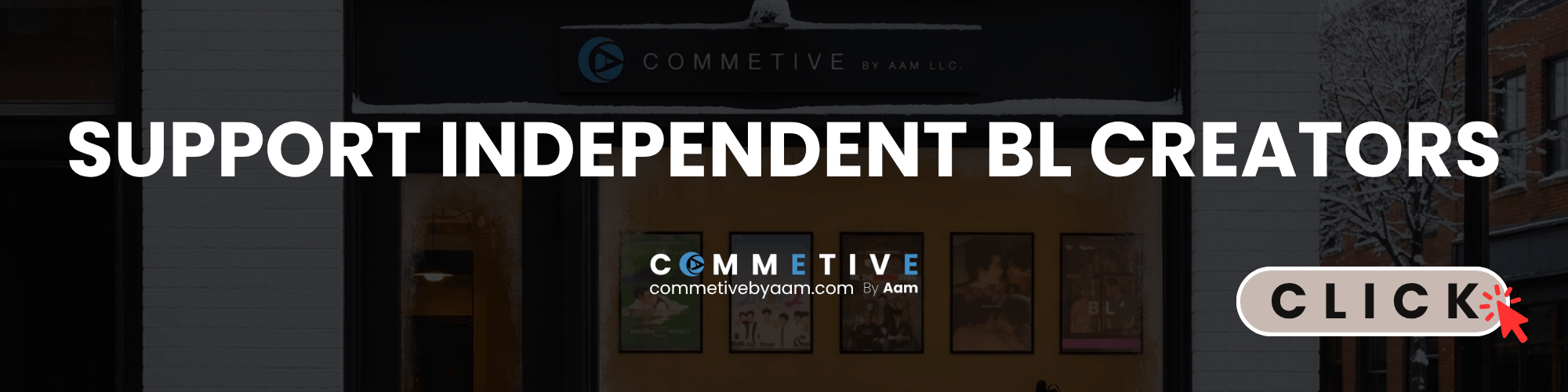 Support independent BL creators at COMMETIVE BY AAM