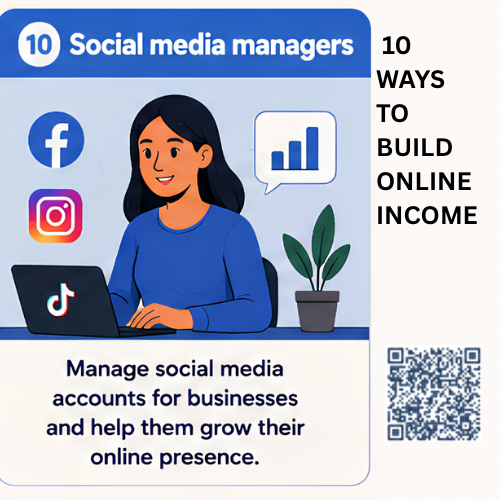 Social media managers helping businesses grow their online presence