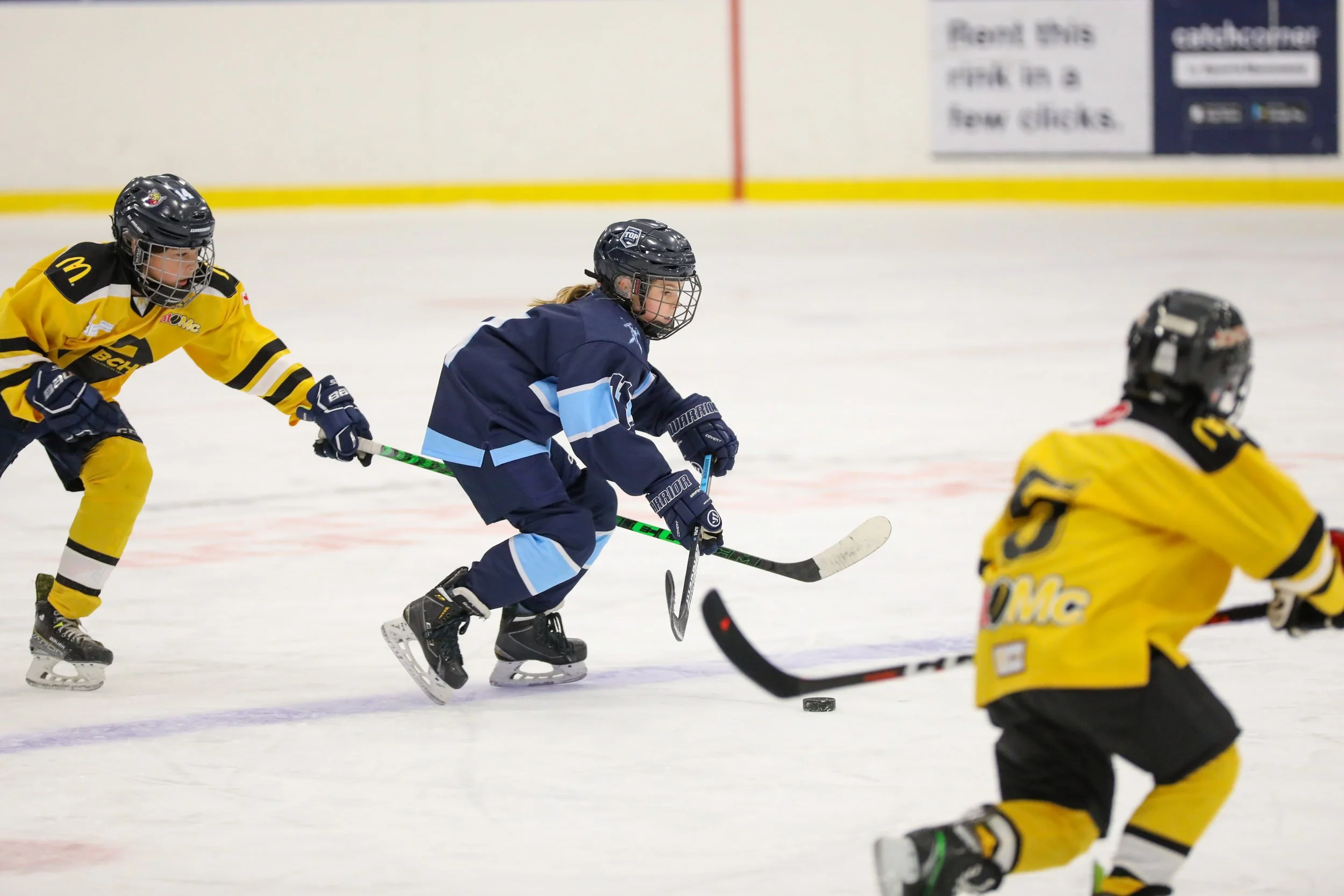 Girls hockey at TOP Sports