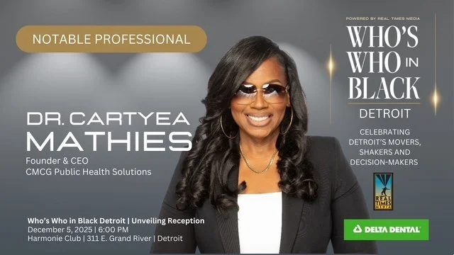 Dr. CarTyea Mathies named a Notable Professional, Who's Who in Black Detroit