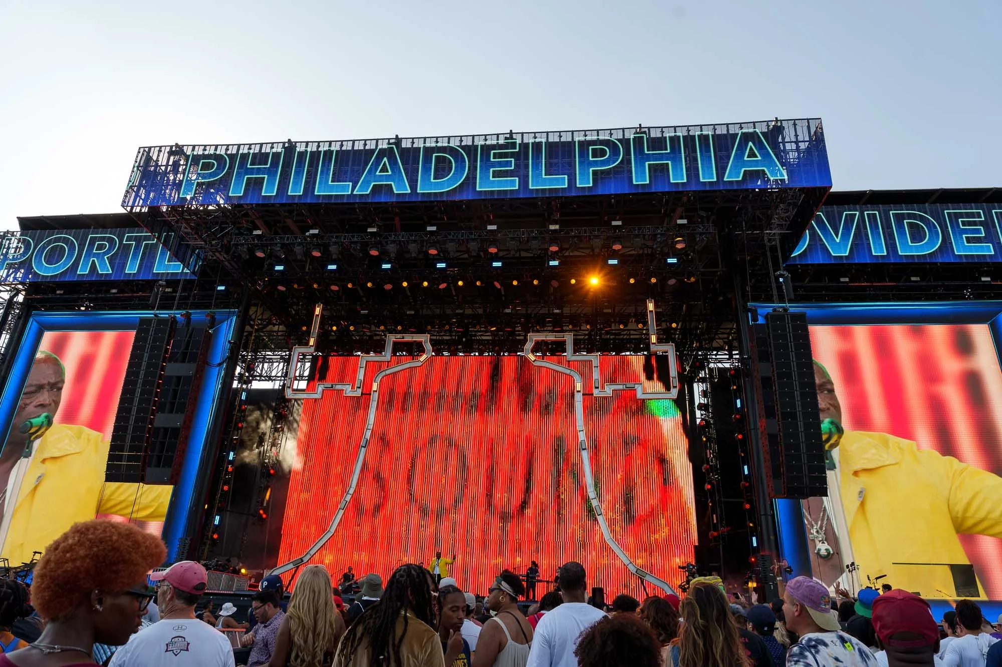 One Philly Unity Concert stage