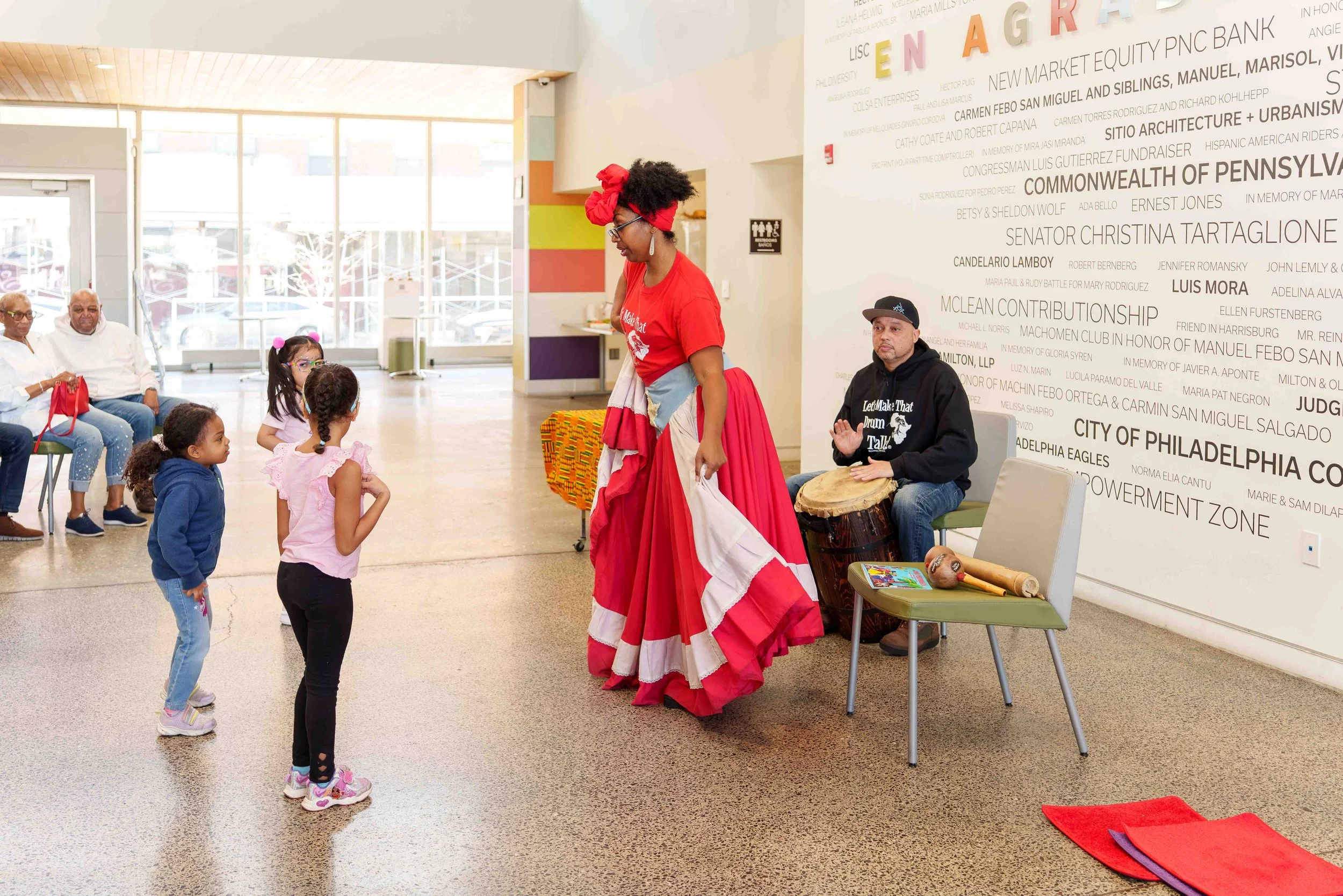 Bomba and Bilingual Storytime