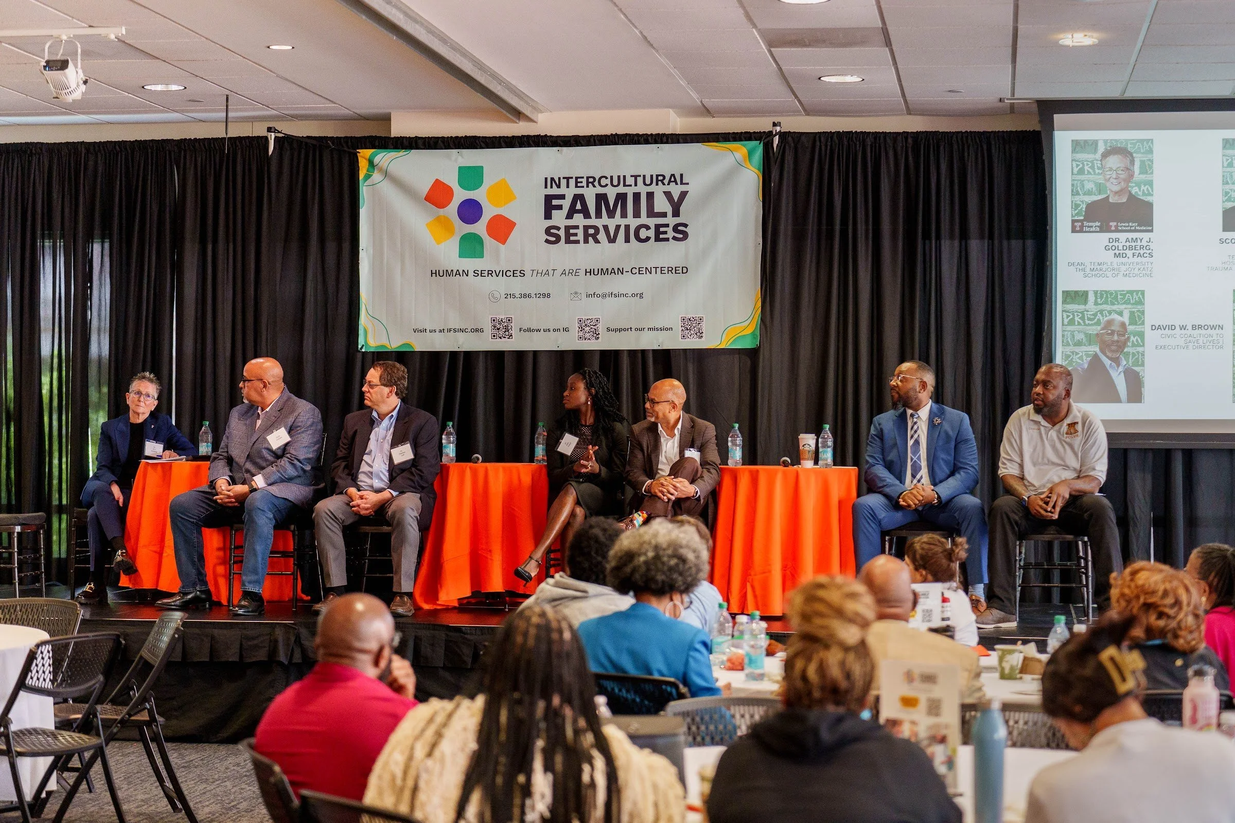 Year One 2025 · The panel and audience at the first Hope Symposium