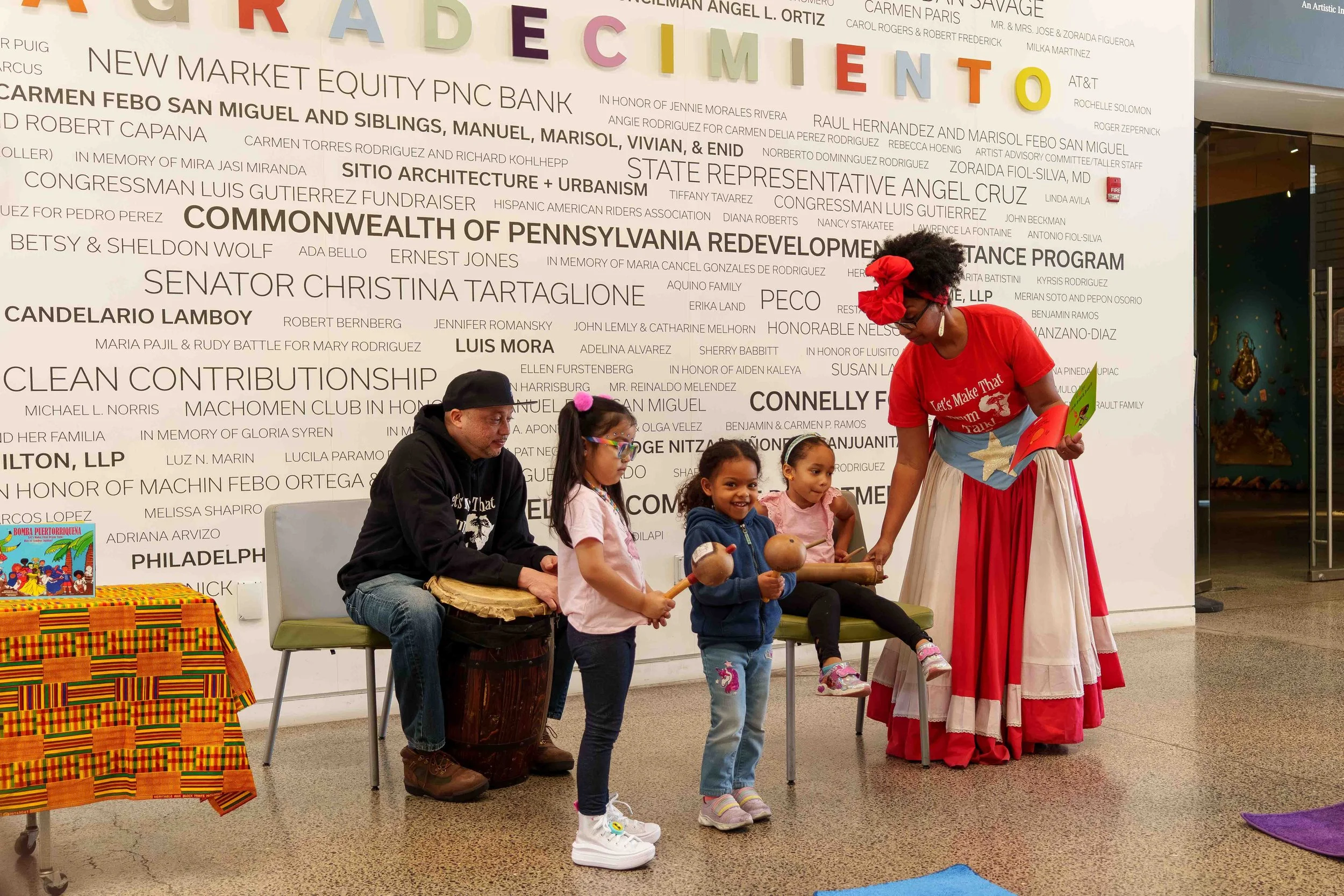 Bomba and Bilingual Storytime