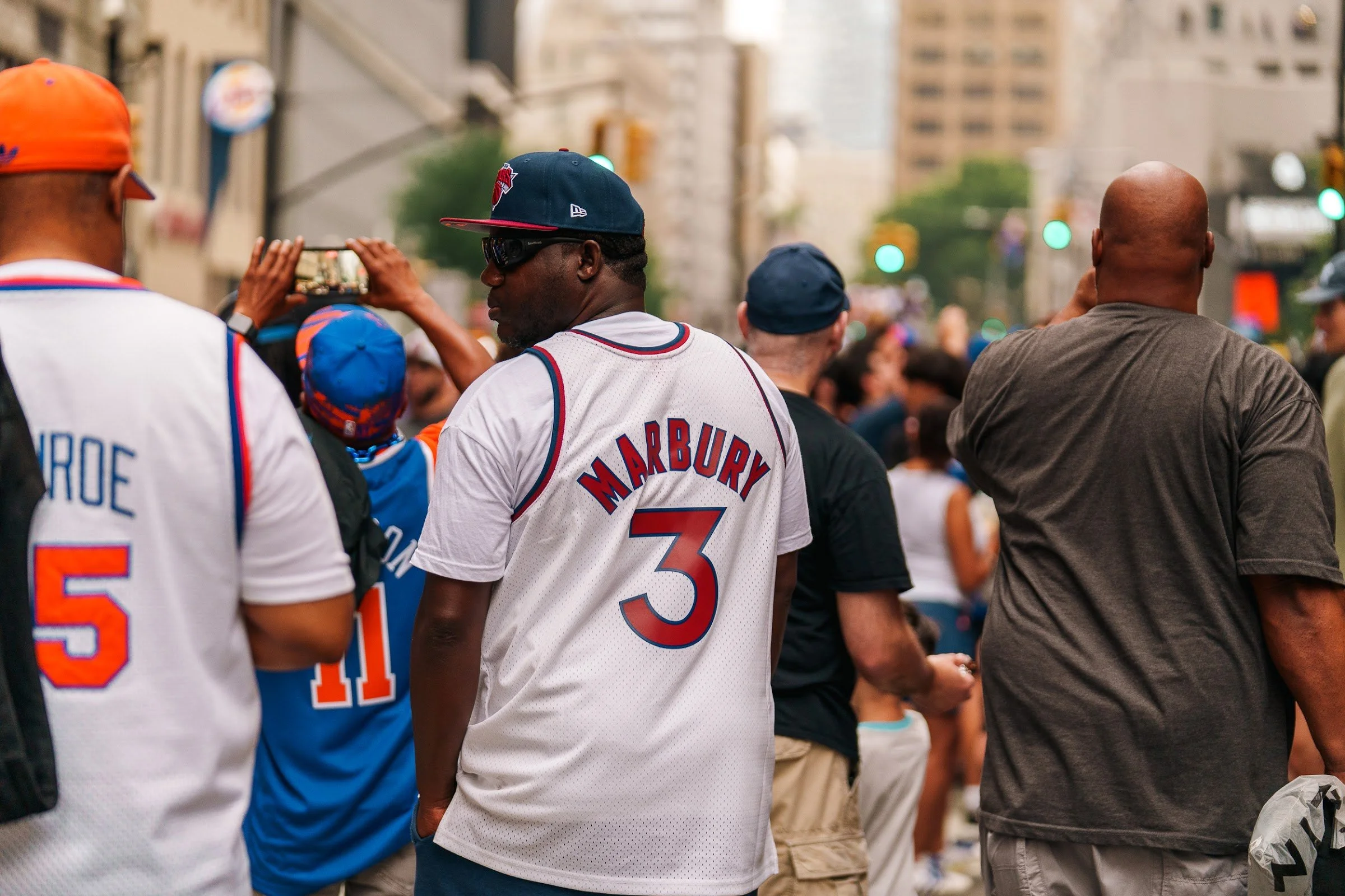 Knicks jerseys across generations