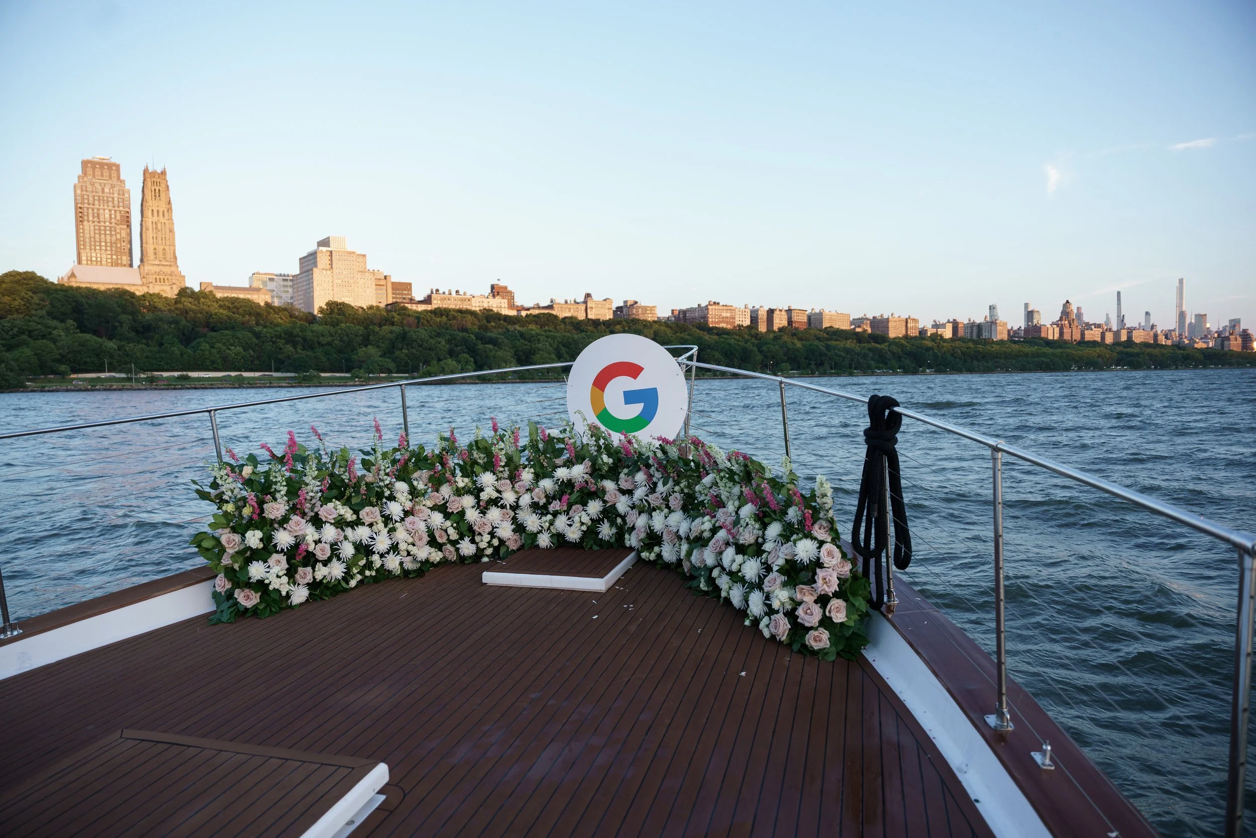 The bow at dusk