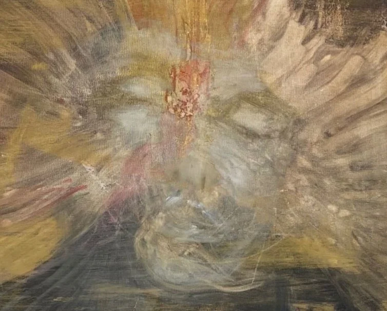 Abstract ethereal painting by Juliano Trindade