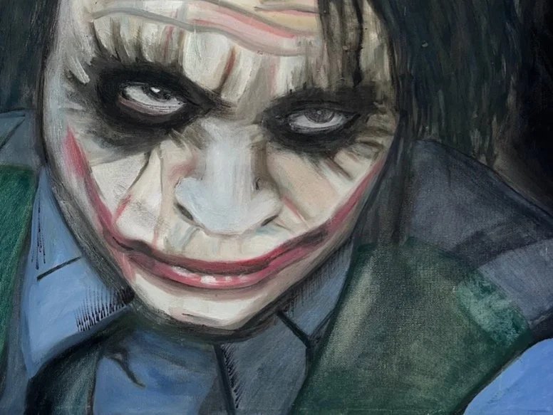 The Joker Portrait by Chris Gaston